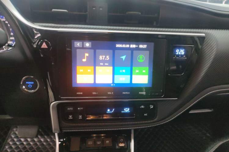 Used Toyota Levin Hybrid E+ 2019 1.8L GS E-CVT Elite Model with Sunroof Audio And AC Panel