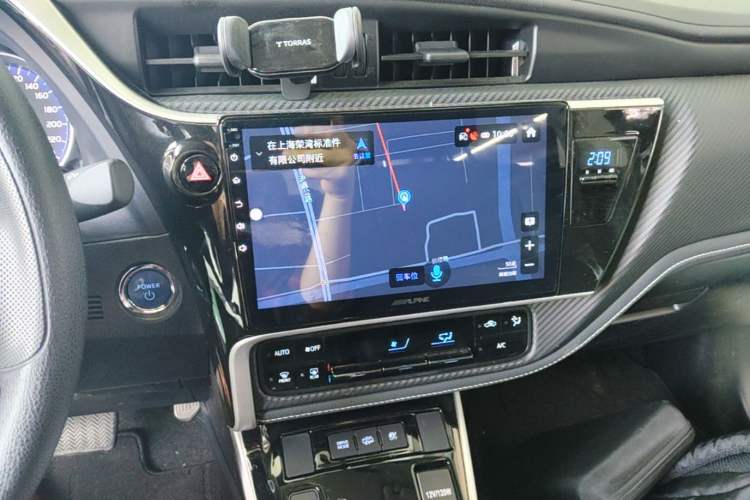 Used Toyota Levin Hybrid E+ 2019 1.8L PH GS E-CVT Elite Edition Audio And AC Panel
