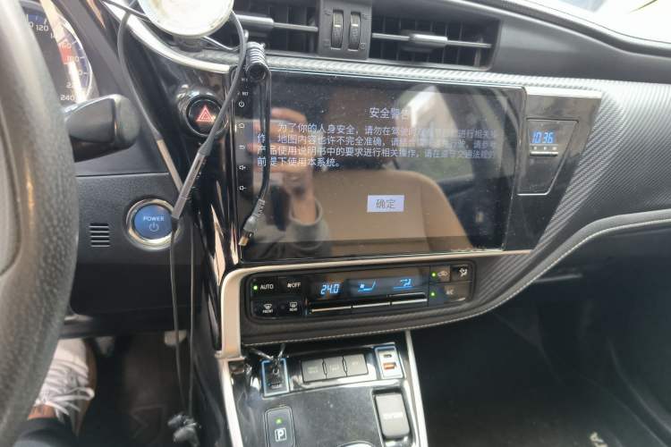 Used Toyota Levin Hybrid E+ 2019 1.8 PH GS E-CVT Elite Style Edition Audio And AC Panel