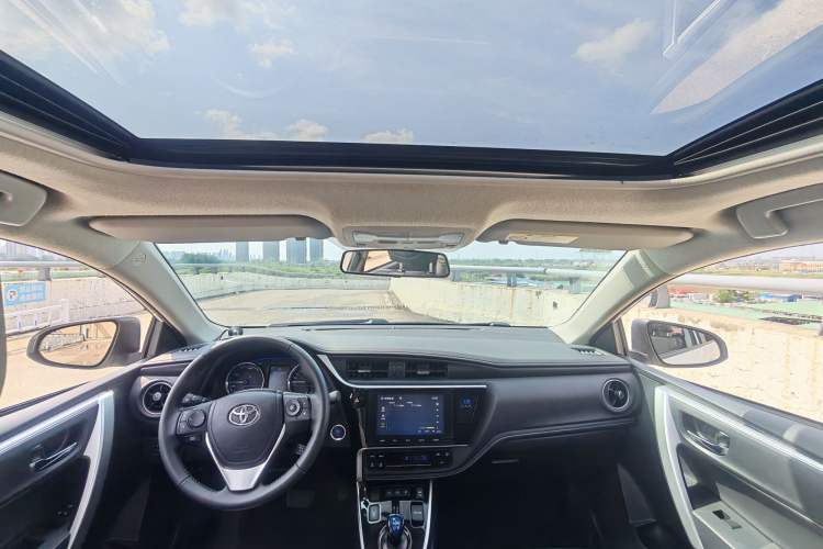 Used Toyota Levin Hybrid E+ 2019 1.8L PH V E-CVT Luxury Edition Audio And AC Panel