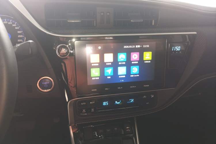 Used Toyota Levin Hybrid E+ 2019 1.8L PH V E-CVT Luxury Edition Audio And AC Panel