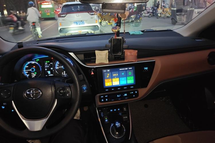 Used Toyota Levin Hybrid E+ 2019 1.8L GS E-CVT Elite Model with Sunroof Center Console
