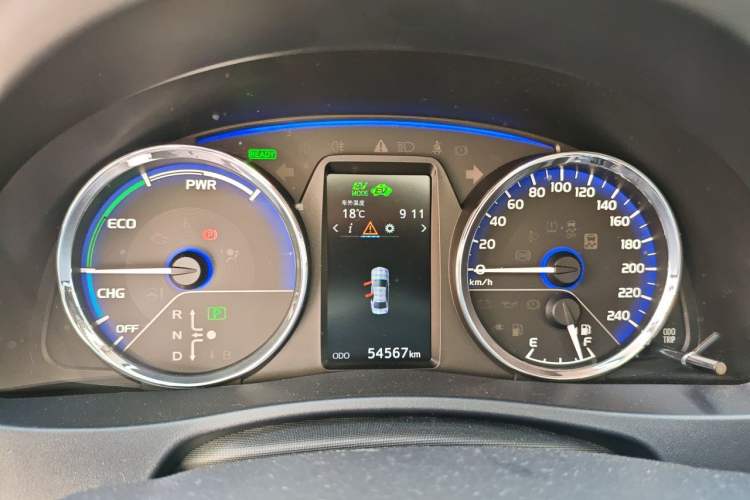 Used Toyota Levin Hybrid E+ 2019 1.8L GS E-CVT Elite Model with Sunroof Instrument Cluster