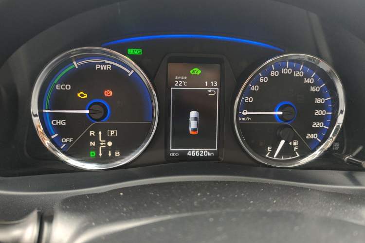 Used Toyota Levin Hybrid E+ 2019 1.8L GS E-CVT Elite Model with Sunroof Instrument Cluster