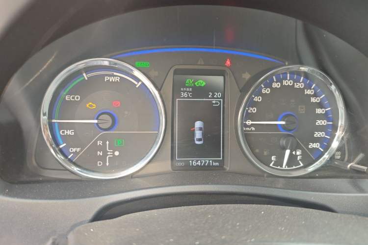 Used Toyota Levin Hybrid E+ 2019 1.8L GS E-CVT Elite Model with Sunroof Instrument Cluster
