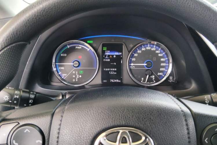 Used Toyota Levin Hybrid E+ 2019 1.8L GS E-CVT Elite Model with Sunroof Instrument Cluster