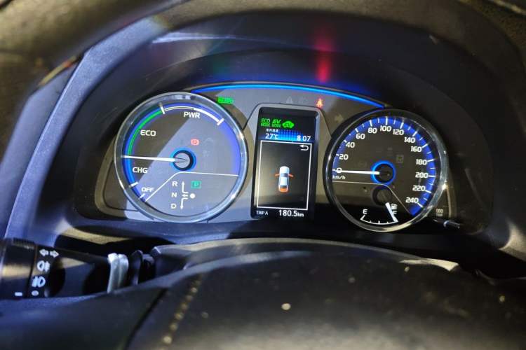 Used Toyota Levin Hybrid E+ 2019 1.8L GS E-CVT Elite Model with Sunroof Instrument Cluster