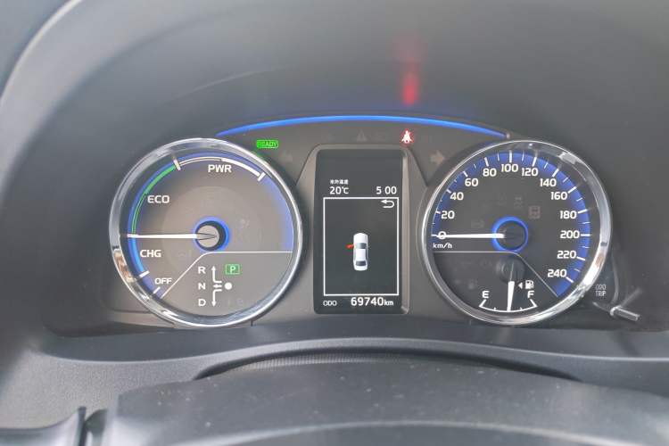 Used Toyota Levin Hybrid E+ 2019 1.8L GS E-CVT Elite Model with Sunroof Instrument Cluster