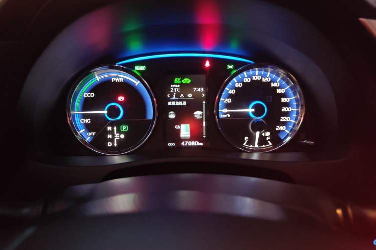 Used Toyota Levin Hybrid E+ 2019 1.8L GS E-CVT Elite Model with Sunroof Instrument Cluster