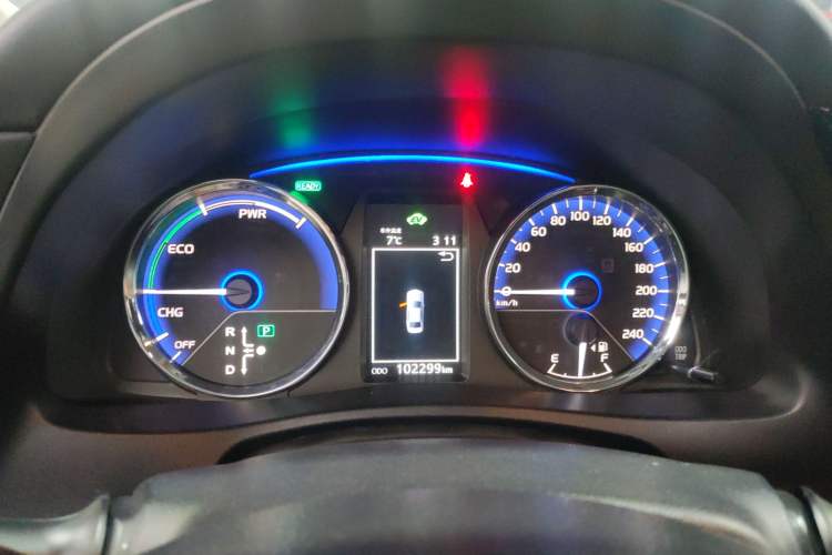 Used Toyota Levin Hybrid E+ 2019 1.8L GS E-CVT Elite Model with Sunroof Instrument Cluster