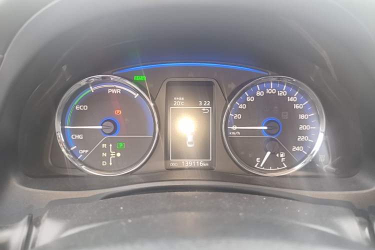 Used Toyota Levin Hybrid E+ 2019 1.8L GS E-CVT Elite Model with Sunroof Instrument Cluster
