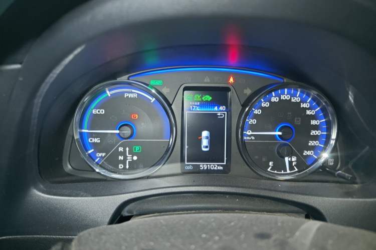 Used Toyota Levin Hybrid E+ 2019 1.8L GS E-CVT Elite Model with Sunroof Instrument Cluster