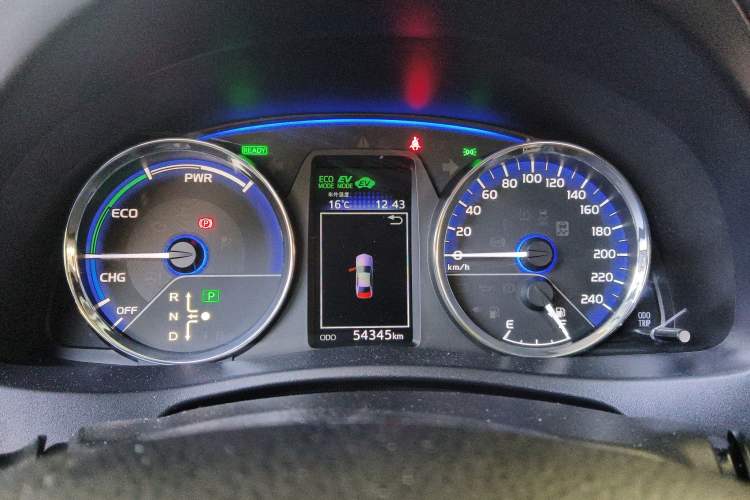 Used Toyota Levin Hybrid E+ 2019 1.8 PH GS E-CVT Elite Style Edition Instrument Cluster