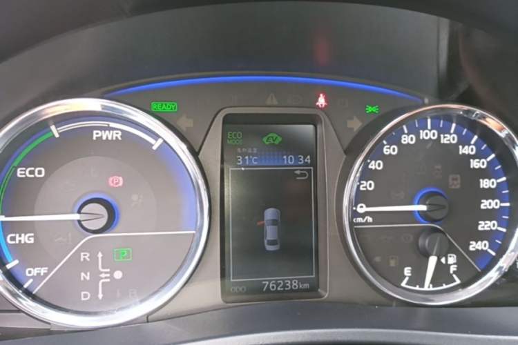 Used Toyota Levin Hybrid E+ 2019 1.8L GS E-CVT Elite Model with Sunroof Instrument Cluster