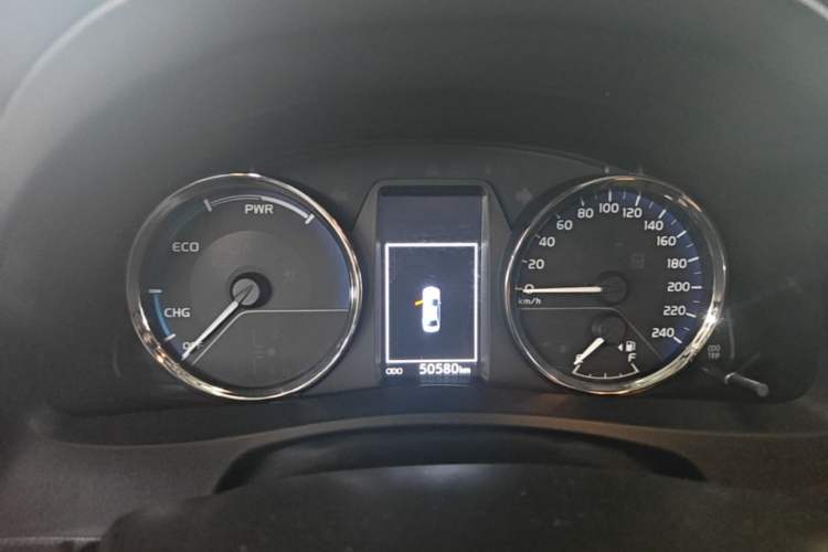Used Toyota Levin Hybrid E+ 2019 1.8L GS E-CVT Elite Model with Sunroof Instrument Cluster