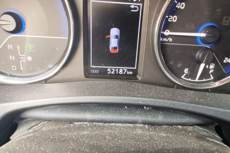 Used Toyota Levin Hybrid E+ 2019 1.8L PH GS E-CVT Elite Edition Odometer Close Up