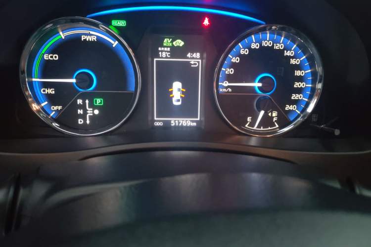 Used Toyota Levin Hybrid E+ 2019 1.8 PH GS E-CVT Elite Style Edition Odometer Close Up