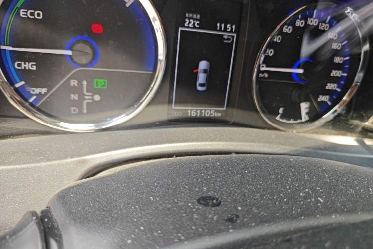 Used Toyota Levin Hybrid E+ 2019 1.8L PH GS E-CVT Elite Edition Odometer Close Up