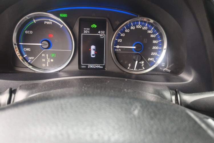 Used Toyota Levin Hybrid E+ 2019 1.8L GS E-CVT Elite Model with Sunroof Odometer Close Up