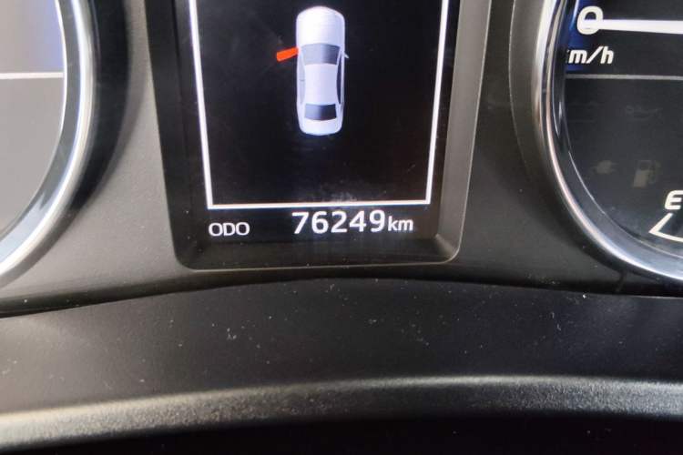 Used Toyota Levin Hybrid E+ 2019 1.8L GS E-CVT Elite Model with Sunroof Odometer Close Up