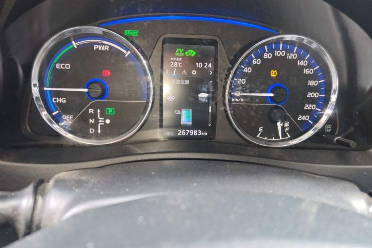 Used Toyota Levin Hybrid E+ 2019 1.8L PH GS E-CVT Elite Edition Odometer Close Up