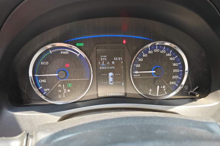 Used Toyota Levin Hybrid E+ 2019 1.8 PH GS E-CVT Elite Style Edition Odometer Close Up