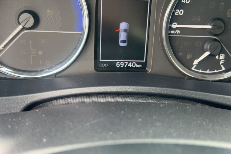Used Toyota Levin Hybrid E+ 2019 1.8L GS E-CVT Elite Model with Sunroof Odometer Close Up