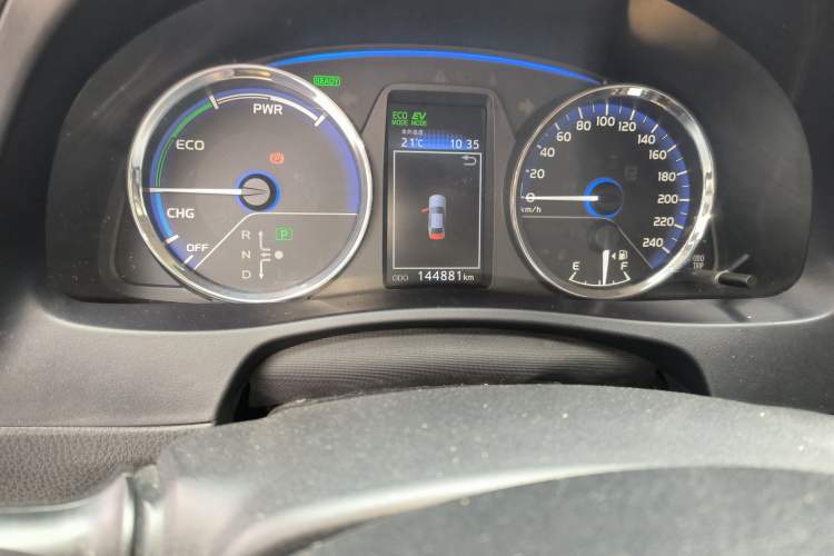 Used Toyota Levin Hybrid E+ 2019 1.8 PH GS E-CVT Elite Style Edition Odometer Close Up