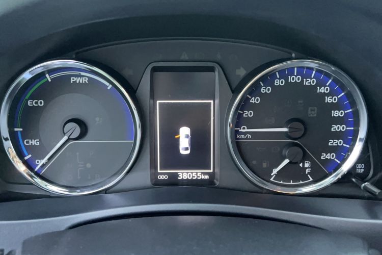 Used Toyota Levin Hybrid E+ 2019 1.8L PH V E-CVT Luxury Edition Odometer Close Up