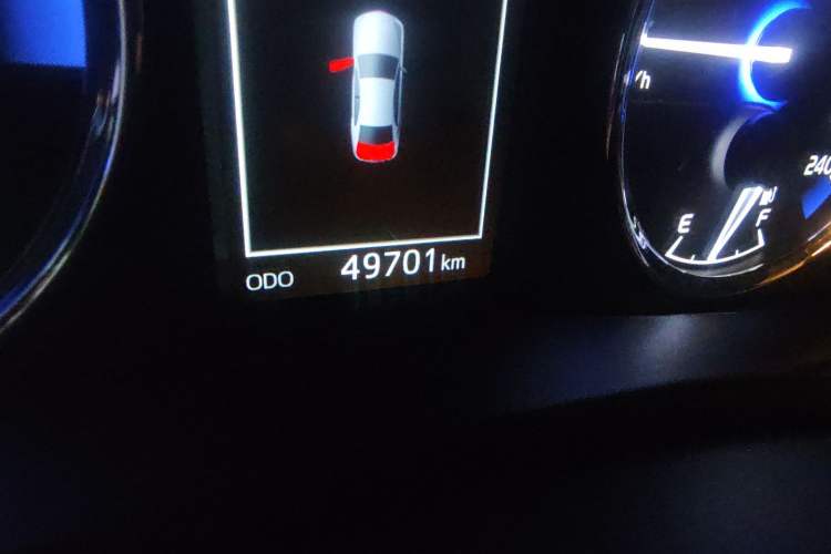 Used Toyota Levin Hybrid E+ 2019 1.8L PH GS E-CVT Elite Edition Odometer Close Up