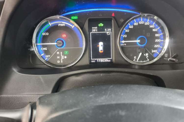 Used Toyota Levin Hybrid E+ 2019 1.8L PH V E-CVT Luxury Edition Odometer Close Up