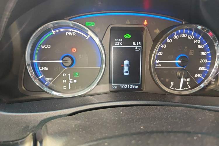 Used Toyota Levin Hybrid E+ 2019 1.8L PH GS E-CVT Elite Edition Odometer Close Up