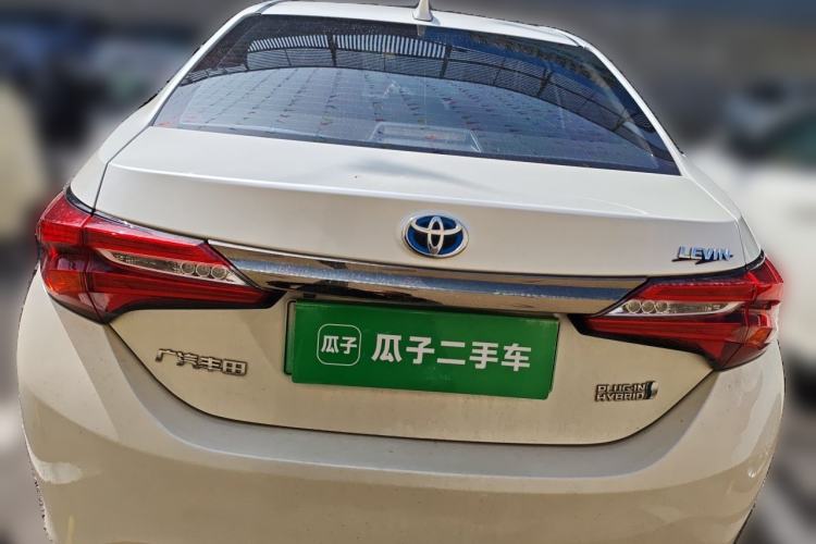 Used Toyota Levin Hybrid E+ 2019 1.8L GS E-CVT Elite Model with Sunroof Rear