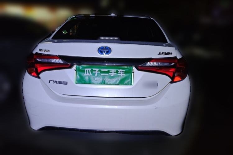 Used Toyota Levin Hybrid E+ 2019 1.8L GS E-CVT Elite Model with Sunroof Rear