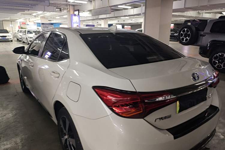 Used Toyota Levin Hybrid E+ 2019 1.8L PH GS E-CVT Elite Edition Rear Left 45 Deg