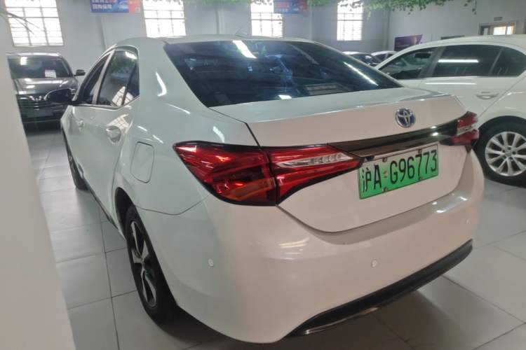 Used Toyota Levin Hybrid E+ 2019 1.8L GS E-CVT Elite Model with Sunroof Rear Left 45 Deg