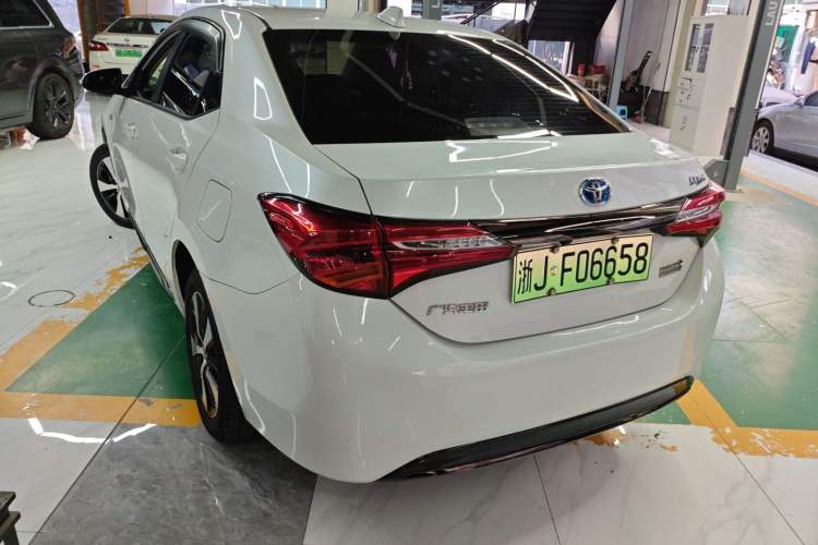 Used Toyota Levin Hybrid E+ 2019 1.8L PH GS E-CVT Elite Edition Rear Left 45 Deg