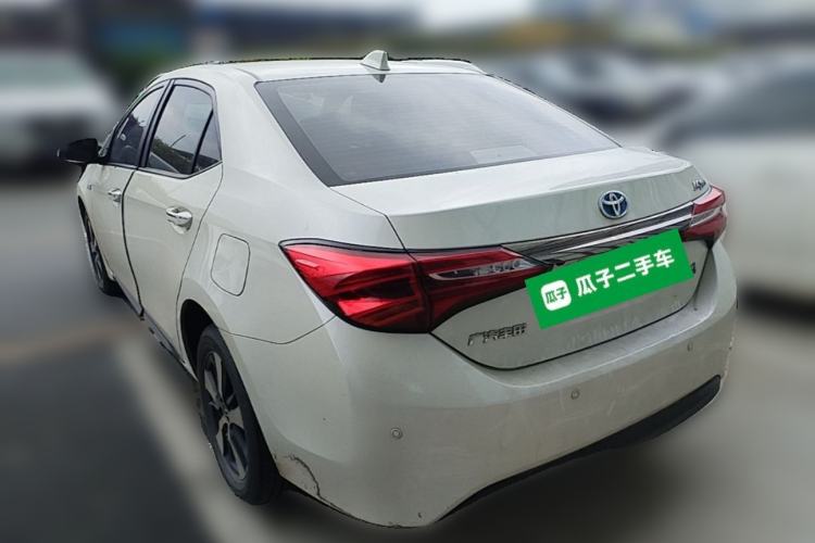 Used Toyota Levin Hybrid E+ 2019 1.8L PH V E-CVT Luxury Edition Rear Left 45 Deg