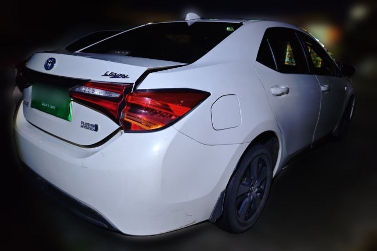 Used Toyota Levin Hybrid E+ 2019 1.8L GS E-CVT Elite Model with Sunroof Rear Right 45 Deg