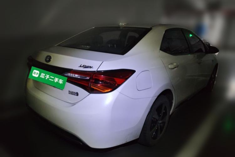 Used Toyota Levin Hybrid E+ 2019 1.8L GS E-CVT Elite Model with Sunroof Rear Right 45 Deg