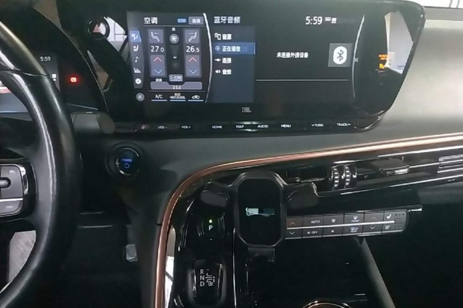 Used Toyota Mirai  Audio And AC Panel