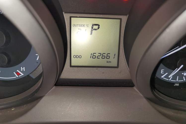 Used Toyota Prado  Odometer Close Up