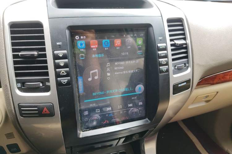 Used Toyota Prado 2004 GX 2.7 Automatic Model Audio And AC Panel