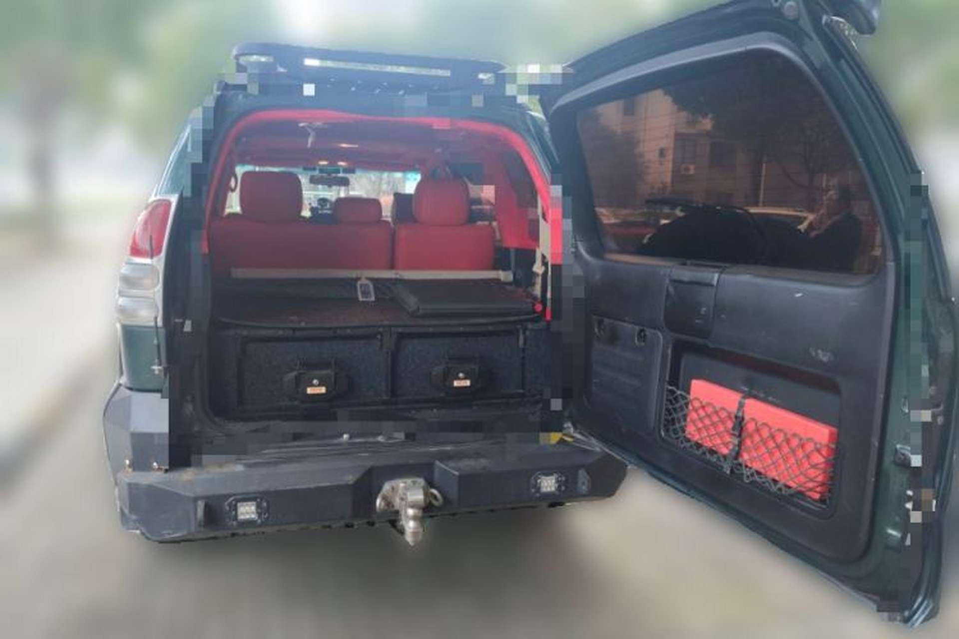 Used Toyota Prado 2004 4.0L Automatic GX Trunk