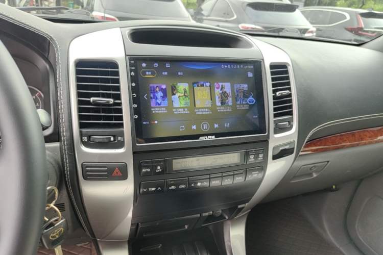 Used Toyota Prado 2004 GX 2.7 Automatic Model Audio And AC Panel