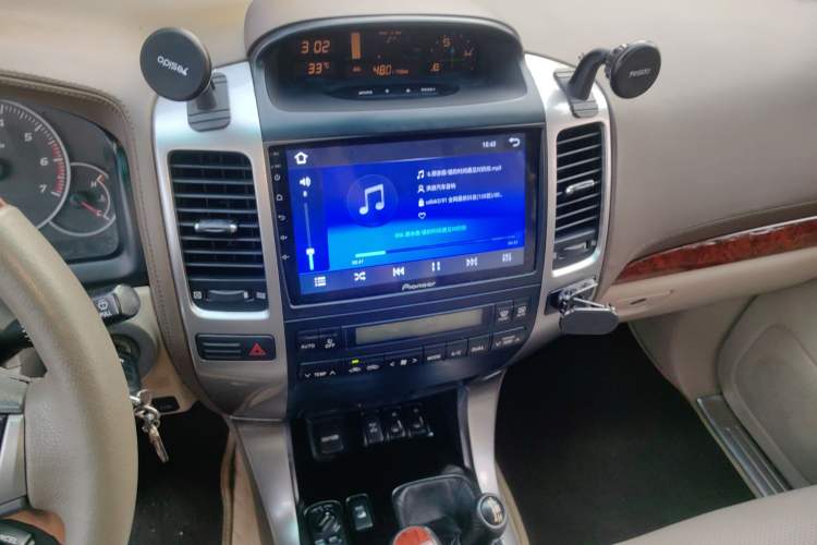 Used Toyota Prado 2004 VX 4.0 Audio And AC Panel