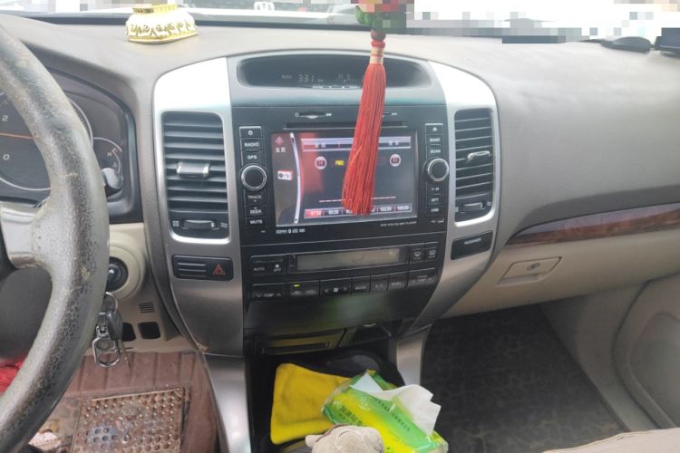 Used Toyota Prado 2004 GX 2.7 Manual Model Audio And AC Panel