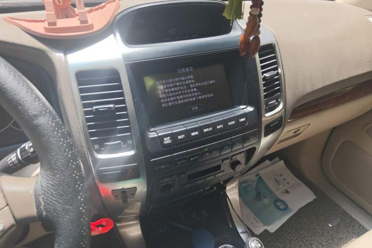 Used Toyota Prado 2006 4.0L Automatic VX NAVI Edition Audio And AC Panel