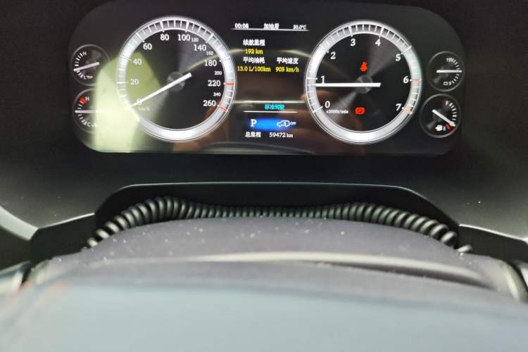 Used Toyota Prado 2010 2.7L Automatic Standard Edition Odometer Close Up