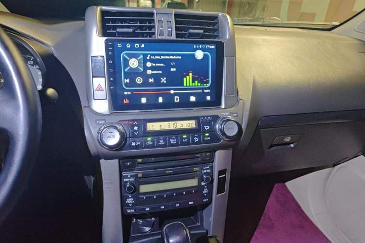 Used Toyota Prado 2010 2.7L Automatic Standard Edition Audio And AC Panel